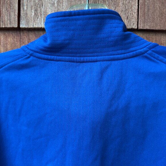 The North Face 1/4 Zip Cobalt Blue Microfleece Pullover Top in Women's XXL - Picture 6 of 9
